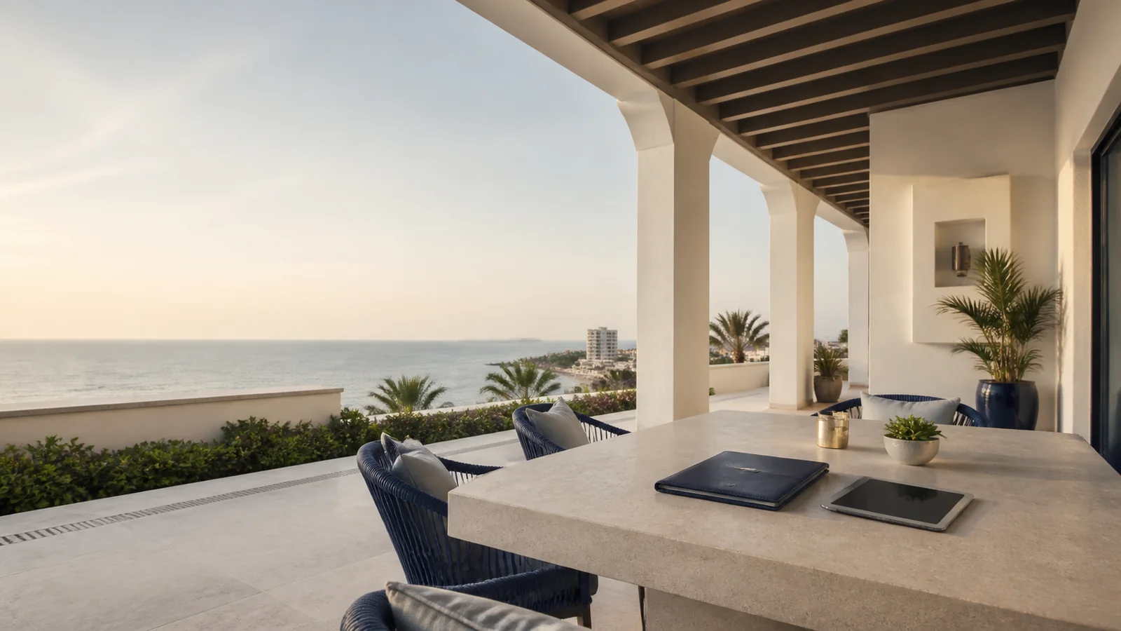 Vender vivienda en Torrevieja: terraza mediterránea preparada para presentar la propiedad