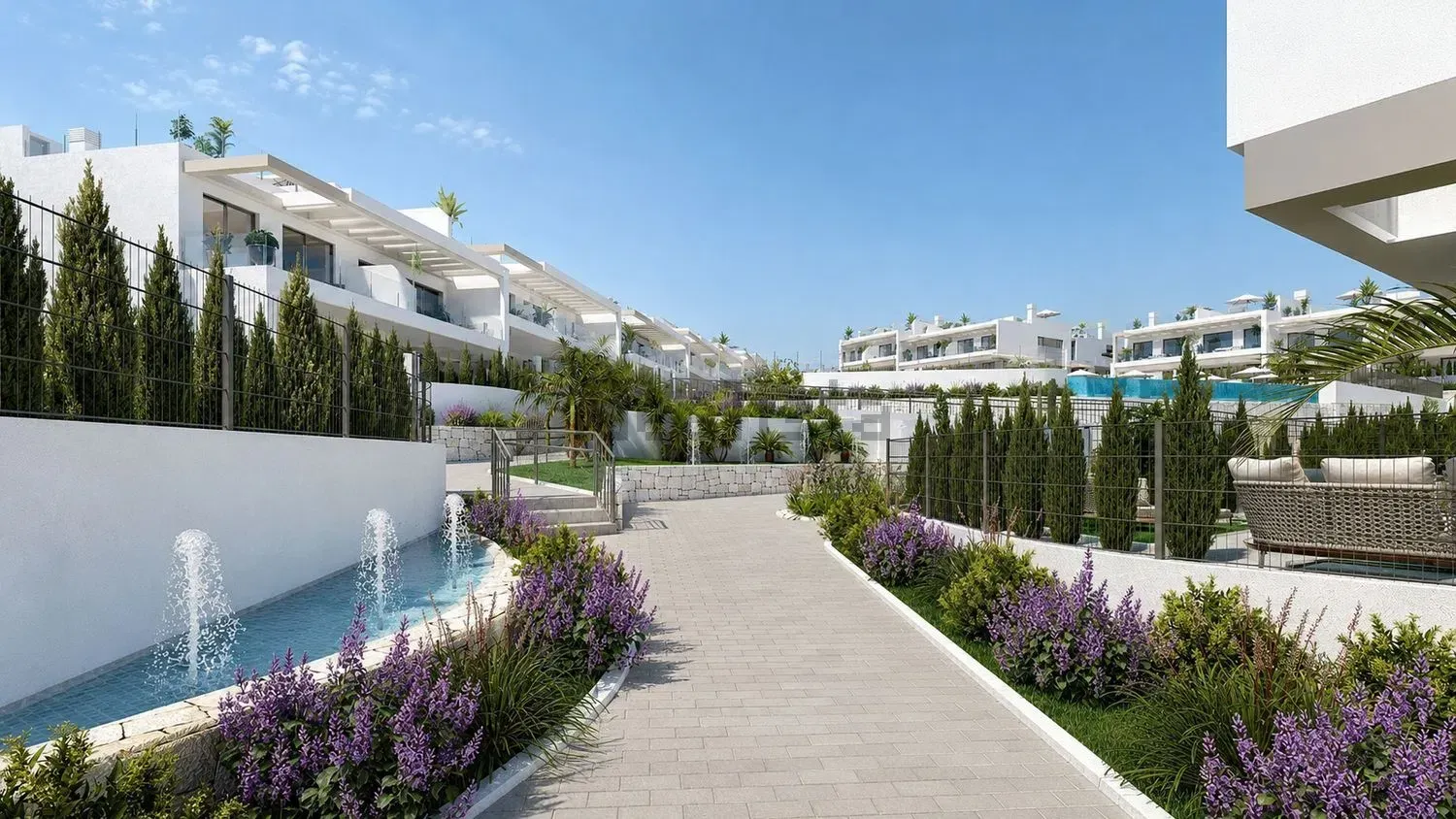 Zona residencial de Los Balcones en Torrevieja